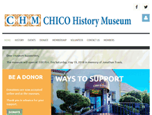 Tablet Screenshot of chicomuseum.org